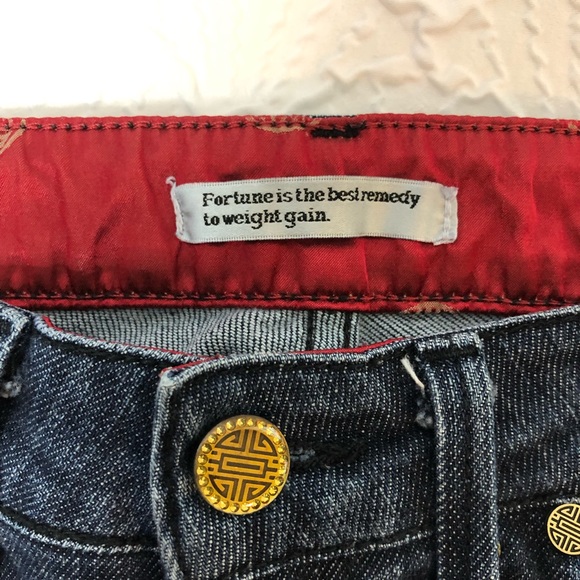 Fortune Jeans Dark Wash Blue Denim Size 26 Size 2 (US) - Picture 5 of 11